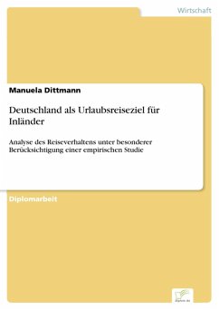 Deutschland als Urlaubsreiseziel für Inländer (eBook, PDF) - Dittmann, Manuela