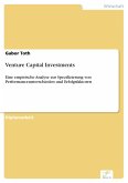Venture Capital Investments (eBook, PDF)