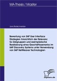 Bewertung von SAP User Interface Strategien hinsichtlich der Relevanz für Zielgruppen und exemplarische Realisierung eines Geschäftsszenarios im SAP Discovery Systems unter Verwendung von SAP NetWeaver Technologien (eBook, PDF)