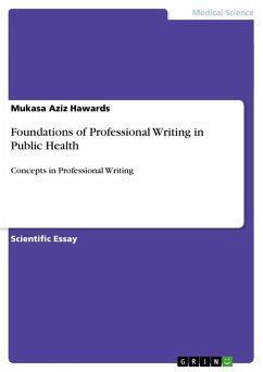 Foundations of Professional Writing in Public Health - Aziz Hawards, Mukasa