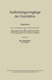 Ausbreitungsvorgänge der Gravitation