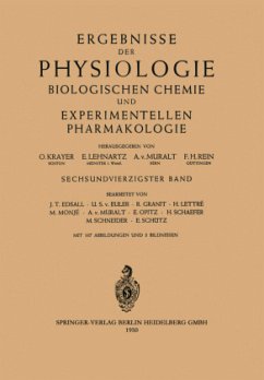 Ergebnisse der Physiologie Biologischen Chemie und Experimentellen Pharmakologie