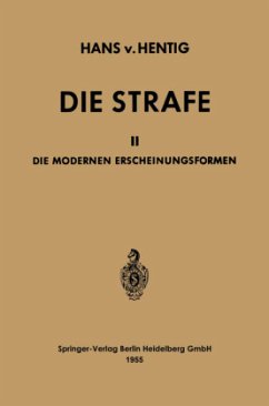 Die Strafe - Hentig, Hans von