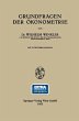 Grundfragen der Ökonometrie - Bild 1