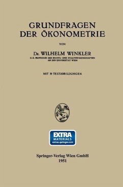 Grundfragen der Ökonometrie - Winkler, Wilhelm