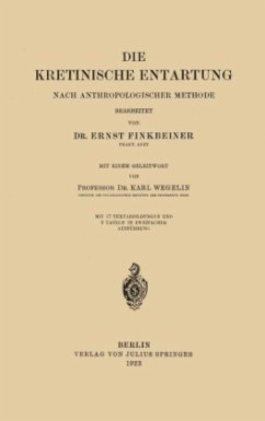 Die Kretinische Entartung - Finkbeiner, Ernst