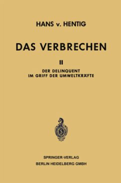 Das Verbrechen - Hentig, Hans von