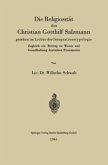 Die Religiosität des Christian Gotthilf Salzmann