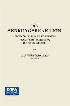 Die Senkungsreaktion - Westergren, Alf