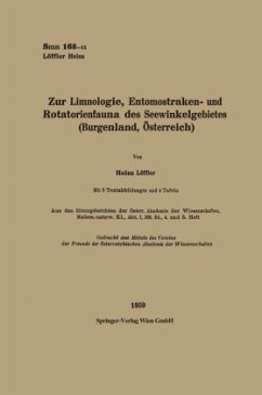 Zur Limnologie, Entomostraken- und Rotatorienfauna des Seewinkelgebietes (Burgenland, Österreich) - Löffler, Heinz