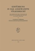 Einführung in das Angewandte Völkerrecht Einführung in das Angewandte Völkerrecht