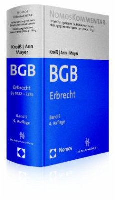 Erbrecht (ErbR) / BGB, Kommentar Bd.5