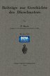 Beiträge zur Geschichte des... - Bild 1