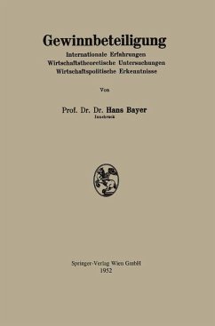 Gewinnbeteiligung - Bayer, Hans