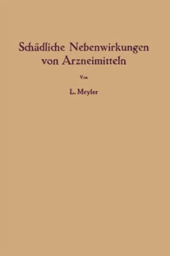 Schädliche Nebenwirkungen von Arzneimitteln - Meyler, Leopold;Polák, Richard