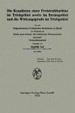 Die Kennlinien einer Freistrahlturbine im Triebgebiet sowie im Bremsgebiet und die Wirkungsgrade im Triebgebiet