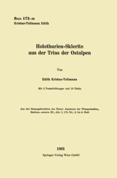Holothurien-Sklerite aus der Trias der Ostalpen - Tollmann, Edith