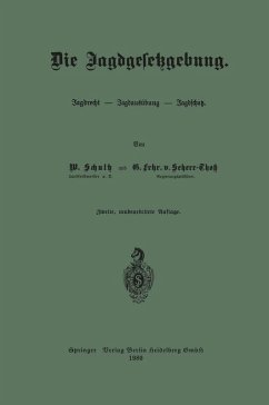 Cover Die Jagdgesetzgebung