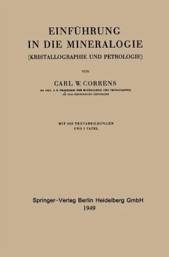 Einführung in die Mineralogie - Correns, Carl W.