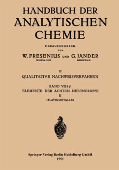 Elemente der Achten Nebengruppe - Bauer, Georg;Ruthardt, Konrad