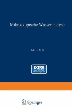 Mikroskopische Wasseranalyse - Mez, Carl