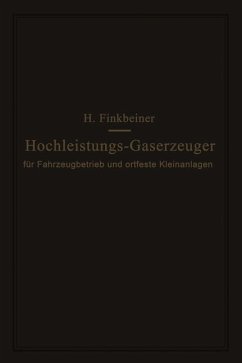 Hochleistungs-Gaserzeuger - Finkbeiner, Hugo