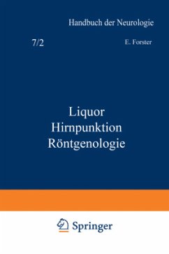 Liquor Hirnpunktion Röntgenologie - Forster;Guttmann, NA;Neisser, NA