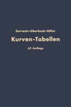 Taschenbuch zum Abstecken von Kreisbogen mit und ohne Übergangsbogen für Eisenbahnen, Straßen und Kanäle - Sarrazin, Otto;Oberbeck, H.;Höfer, Max