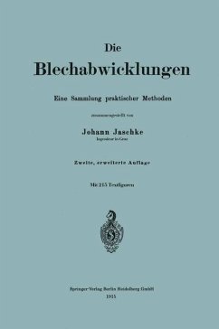 Die Blechabwicklungen - Jaschke, Johann