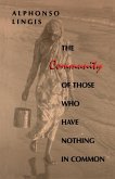The Community of Those Who Have Nothing in Common (eBook, ePUB)