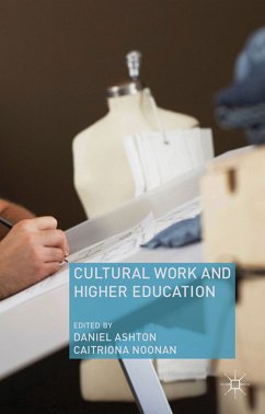 Cultural Work and Higher Education (eBook, PDF)