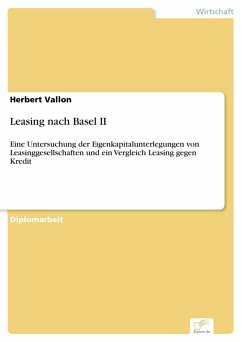 Leasing nach Basel II (eBook, PDF) - Vallon, Herbert