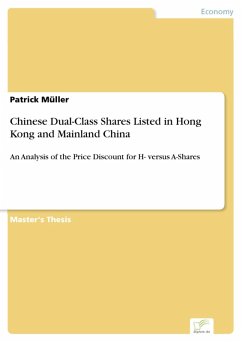Chinese Dual-Class Shares Listed in Hong Kong and Mainland China (eBook, PDF) - Müller, Patrick