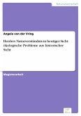 Herders Naturverständnis in heutiger Sicht: ökologische Probleme aus historischer Sicht (eBook, PDF)