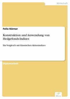 Konstruktion und Anwendung von Hedgefonds-Indizes (eBook, PDF) - Körner, Felix