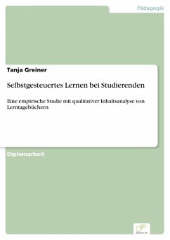 Selbstgesteuertes Lernen bei Studierenden (eBook, PDF) - Greiner, Tanja