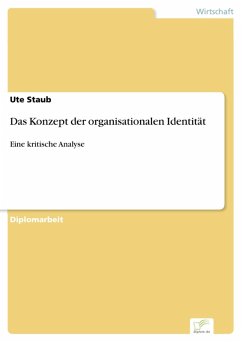 Das Konzept der organisationalen Identität (eBook, PDF) - Staub, Ute