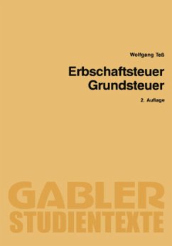 Erbschaftsteuer Grundsteuer - Teß, Wolfgang