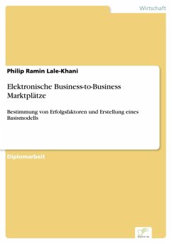 Elektronische Business-to-Business Marktplätze (eBook, PDF) - Lale-Khani, Philip Ramin