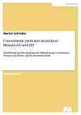 Unterschiede zwischen deutschem Bilanzrecht und IAS (eBook, PDF)