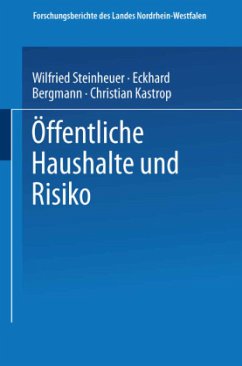 Öffentliche Haushalte und Risiko - Bergmann, Eckhard;Kastrop, Christian;Steinheuer, Wilfried