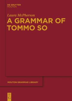 Cover A Grammar of Tommo So
