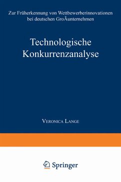 Technologische Konkurrenzanalyse - Lange, Veronica