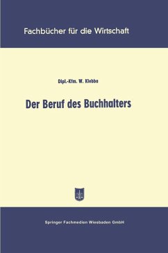 Der Beruf des Buchhalters - Klebba, Walter
