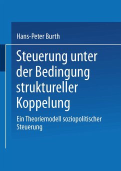 Steuerung unter der Bedingung struktureller Koppelung - Burth, Hans-Peter