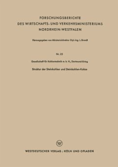 Struktur der Steinkohlen und Steinkohlen-Kokse - Loparo, Kenneth A.