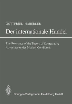 Der Internationale Handel - Haberler, Gottfried