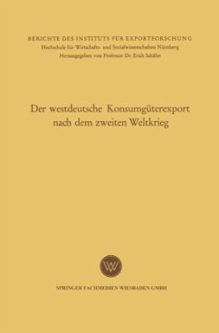 Der westdeutsche Konsumgüterexport nach dem zweiten Weltkrieg - Leitherer, Eugene