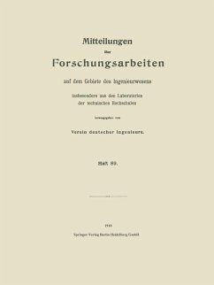 Mitteilungen über Forschungsarbeiten auf dem Gebiete des Ingenieurwesens - Nußelt, Wilhelm;Herbert, Heinrich