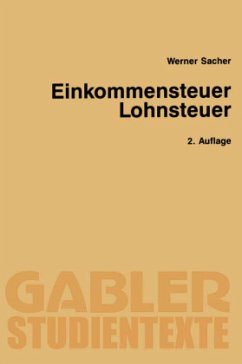 Einkommensteuer / Lohnsteuer - Sacher, Werner